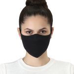 Black Cotton Head Strap Masks